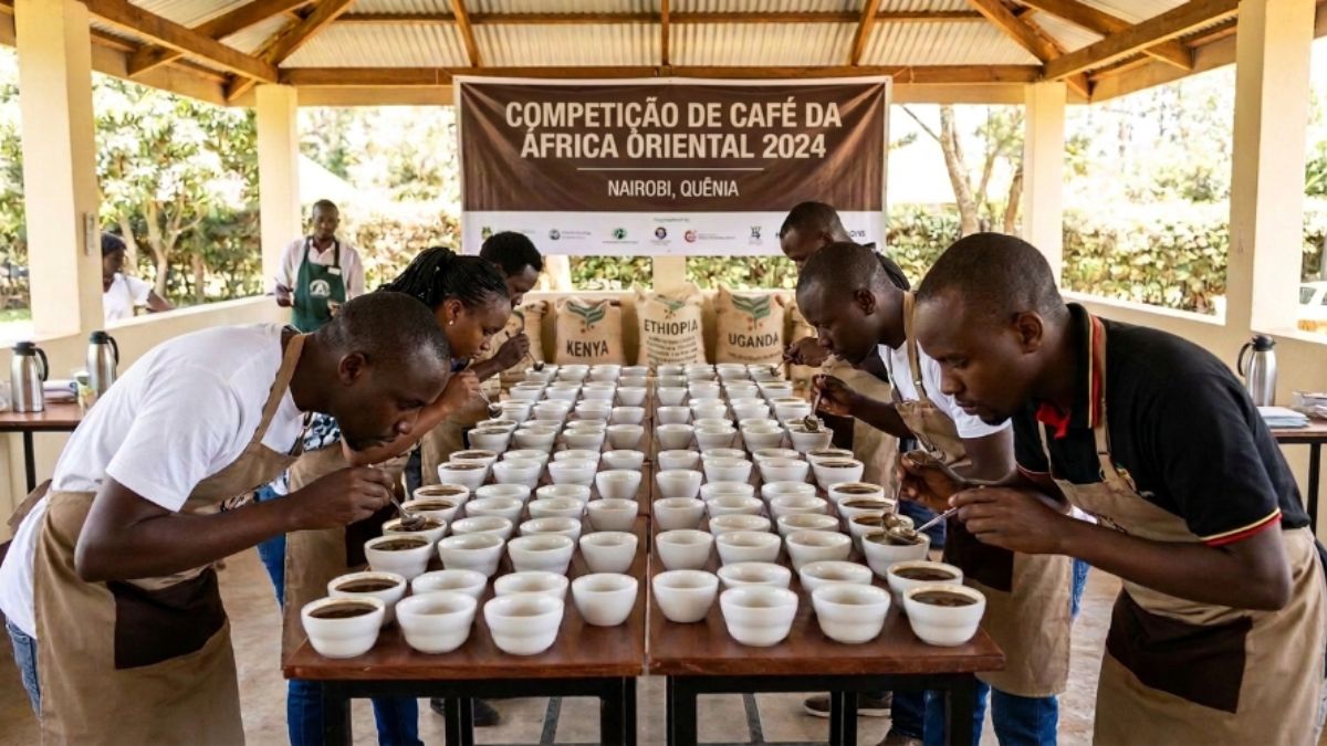 Cafés especiais pontuação internacional Moçambique