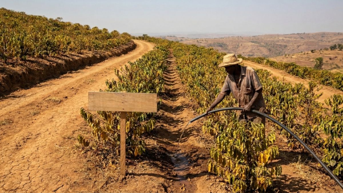 Desafios irrigação produção de café Moçambique