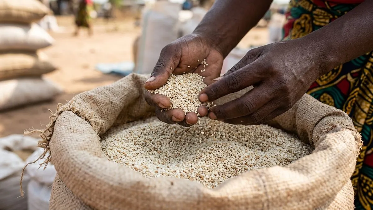 Moçambique exporta 6.400 toneladas de gergelim para Europa e Japão sem rejeições