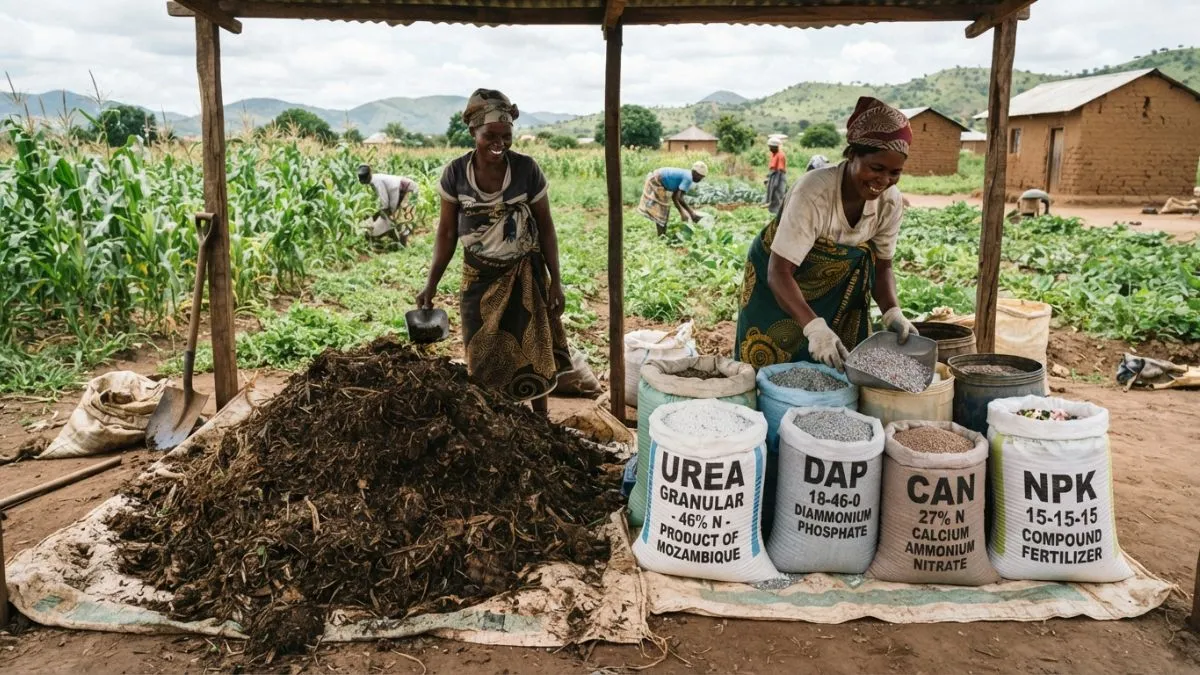 Tipos de Fertilizantes para Cada Cultura em Moçambique